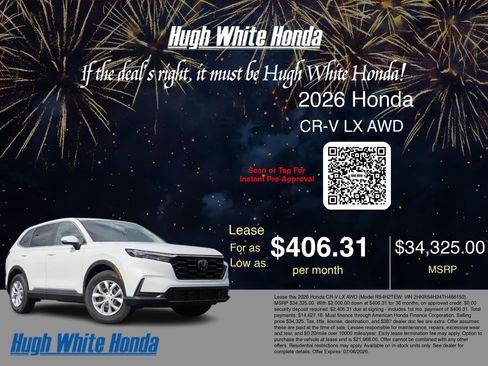 New 2026 Honda CR-V LX image 3