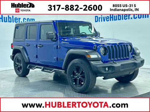 Used 2020 Jeep Wrangler Unlimited Sport image 1
