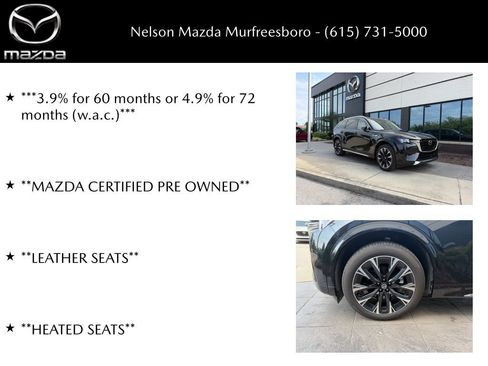 Certified 2025 MAZDA CX-90 3.3 Turbo S w/ Premium Plus AWD/4WD image 32