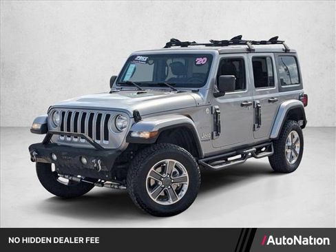 Used 2020 Jeep Wrangler Unlimited Sahara AWD/4WD image 1