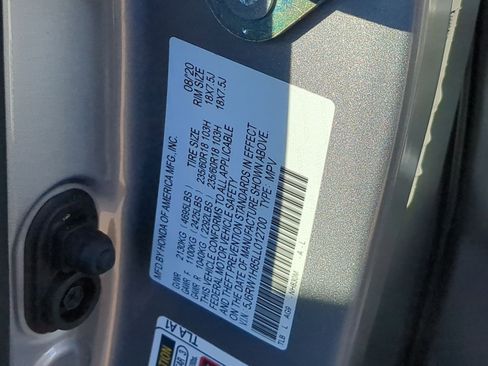 Certified 2020 Honda CR-V EX-L image 34