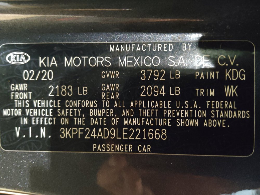 Used 2020 Kia Forte LXS FWD image 33