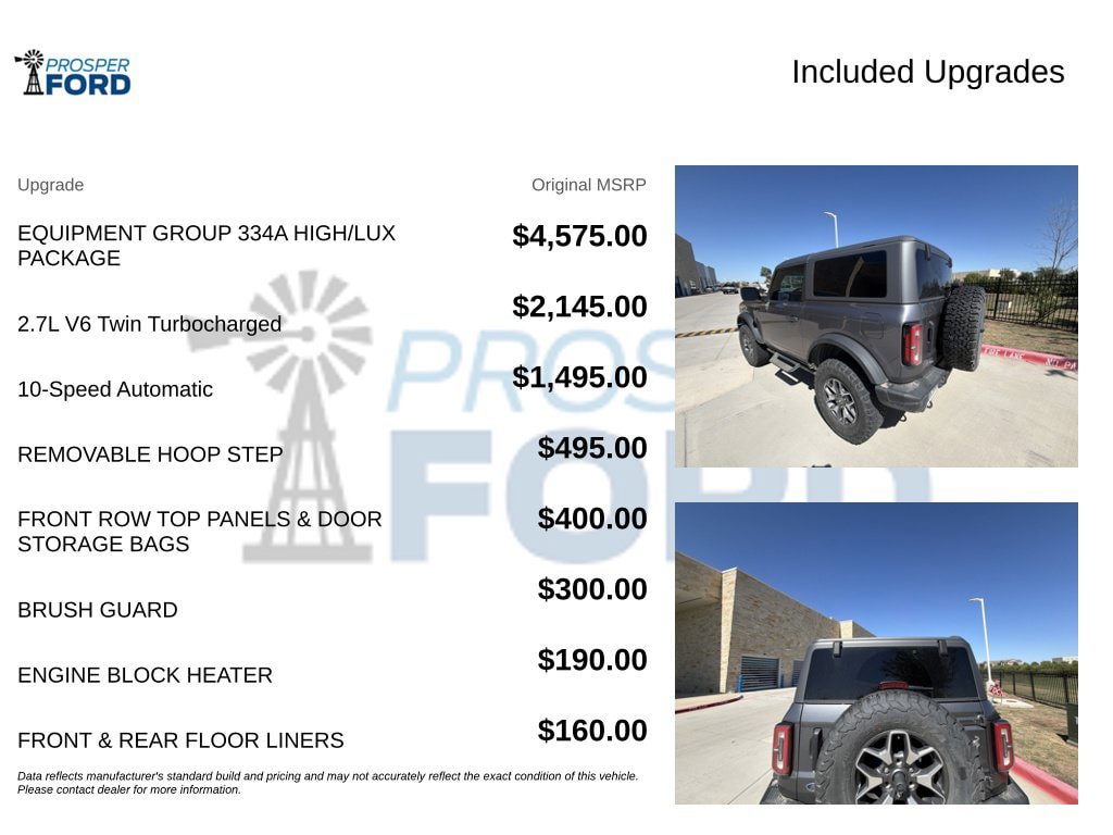 Used 2024 Ford Bronco Badlands AWD/4WD image 3