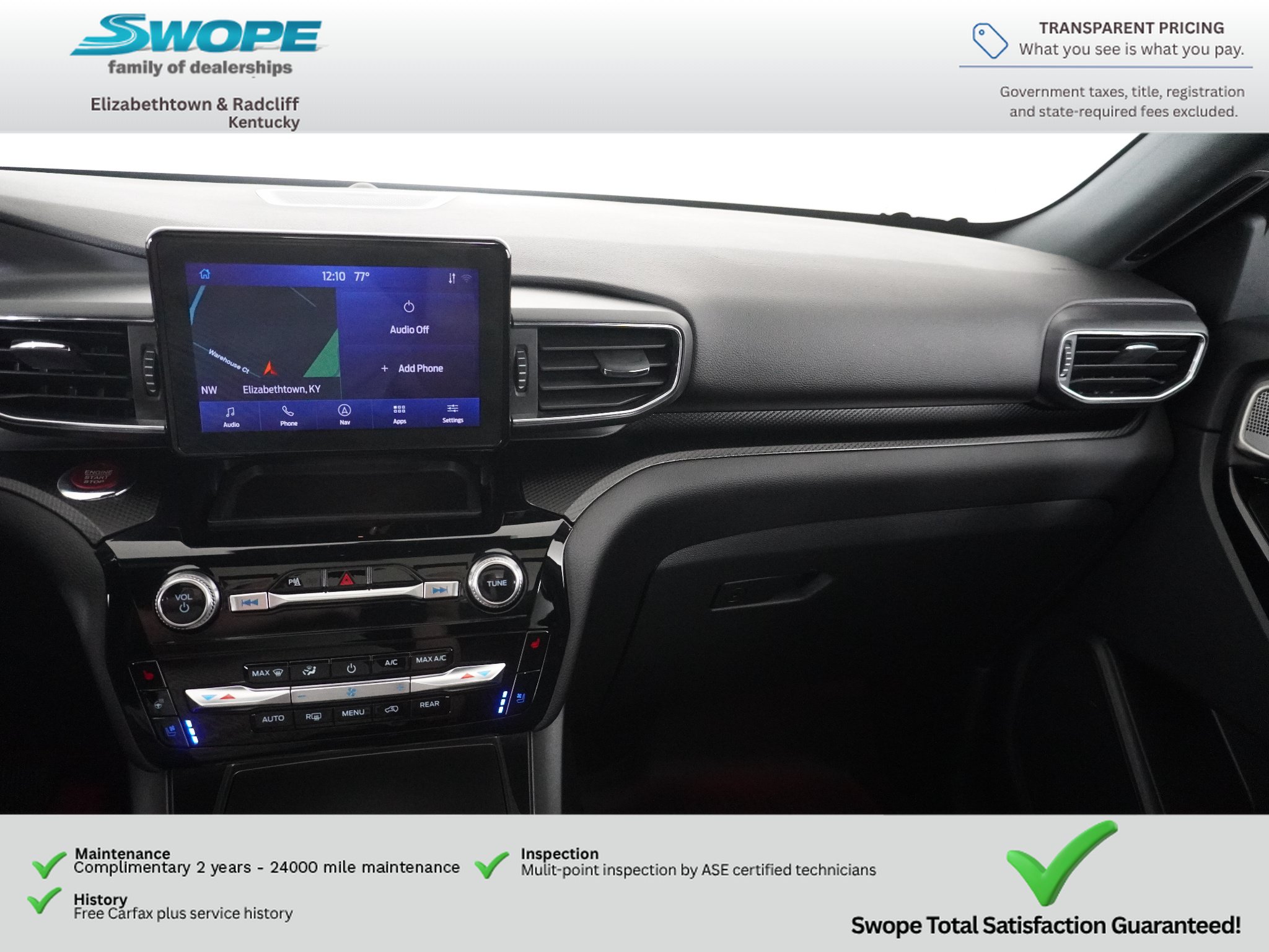 Certified 2023 Ford Explorer ST w/ Equipment Group 401A AWD/4WD image 23