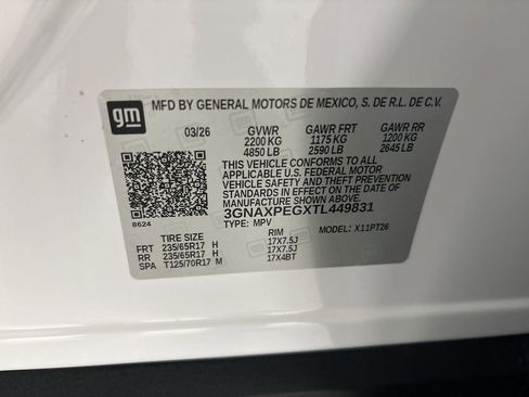 New 2026 Chevrolet Equinox LT w/ Convenience Package II AWD/4WD image 14