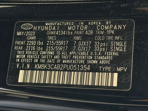 Certified 2023 Hyundai Kona SEL w/ Convenience Package AWD/4WD image 30