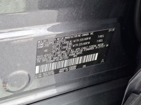 Certified 2020 Toyota RAV4 Limited w/ All Weather Liner Package AWD/4WD image 27