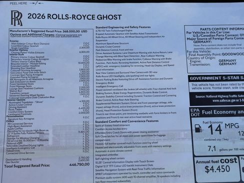 New 2026 Rolls-Royce Ghost AWD/4WD image 32