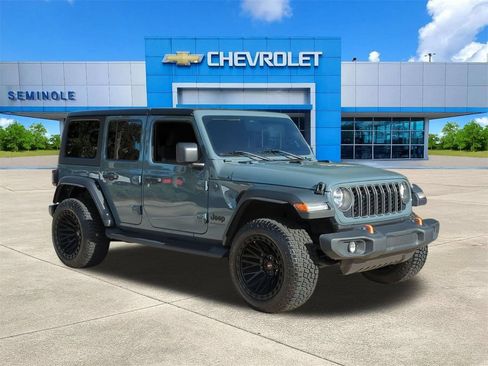 Used 2025 Jeep Wrangler Unlimited Sport AWD/4WD image 1