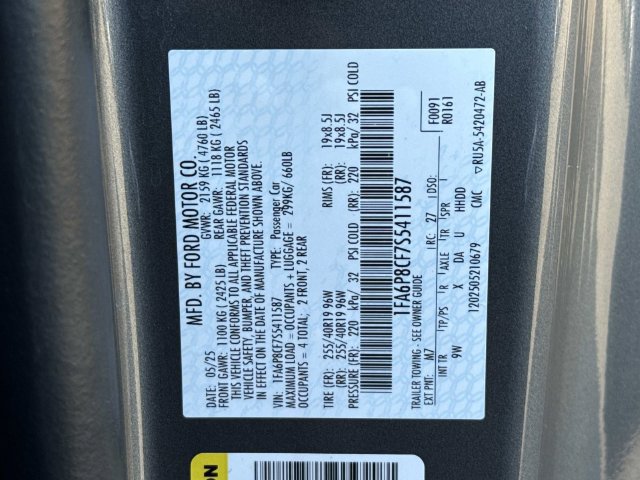 Used 2025 Ford Mustang GT Premium RWD image 26