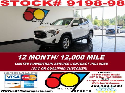 Used 2020 GMC Terrain SLE image 1