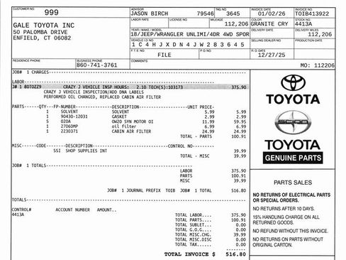 Used 2018 Jeep Wrangler Unlimited Sport S image 8