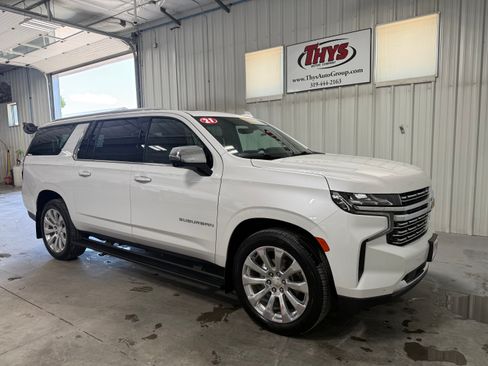 Used 2021 Chevrolet Suburban Premier w/ Premium Package AWD/4WD image 1