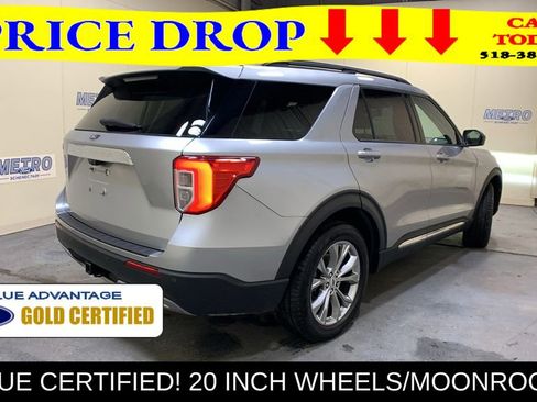 Certified 2022 Ford Explorer XLT w/ Equipment Group 202A AWD/4WD image 3