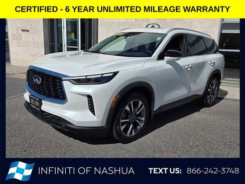Certified 2023 INFINITI QX60 Luxe w/ Performance Audio Package AWD/4WD image 2