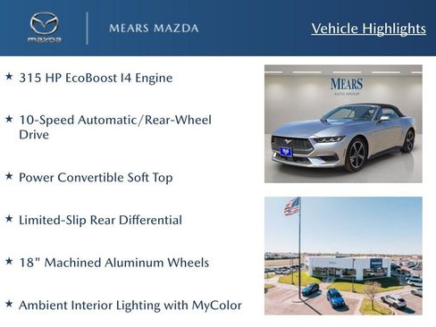 Used 2025 Ford Mustang Premium image 2