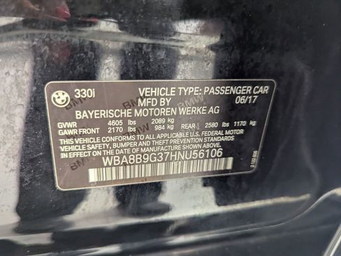 Used 2017 BMW 330i Sedan RWD image 26