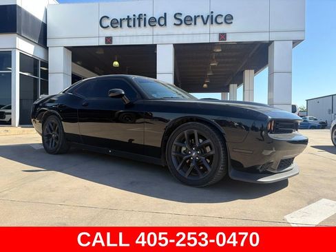 Used 2023 Dodge Challenger R/T w/ Blacktop Package RWD image 1
