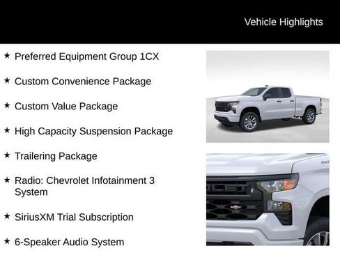 New 2026 Chevrolet Silverado 1500 Custom AWD/4WD image 17