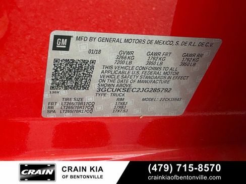 Used 2018 Chevrolet Silverado 1500 LTZ AWD/4WD image 34