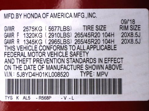 Used 2019 Acura MDX A-Spec AWD/4WD image 47