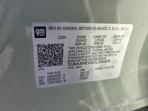 Certified 2025 Chevrolet Equinox LT w/ Midnight Edition FWD image 19