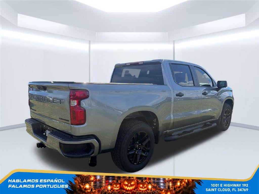 New 2026 Chevrolet Silverado 1500 Custom w/ Turbomax Blackout Package RWD image 5