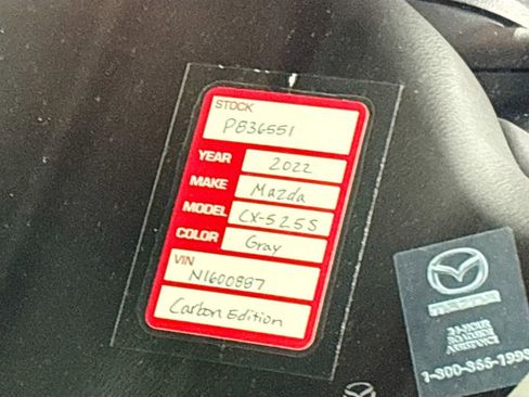 Used 2022 MAZDA CX-5 Carbon Edition image 26