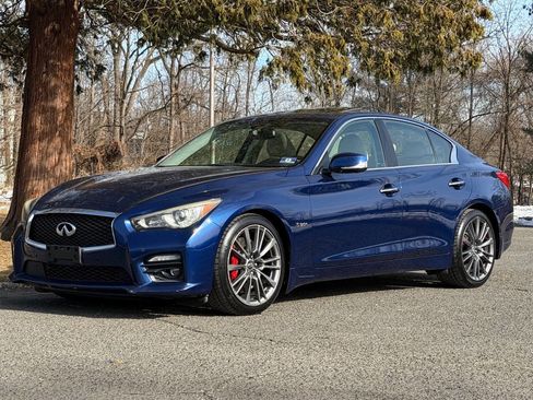 Used 2017 INFINITI Q50 Red Sport 400 image 1