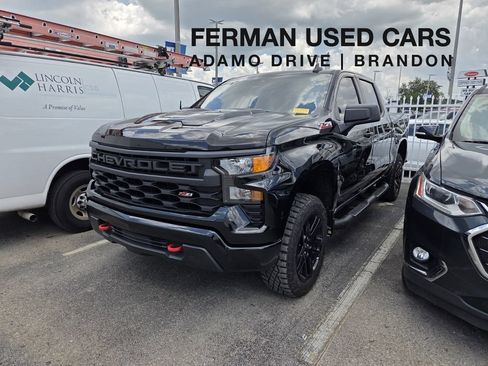 Used 2025 Chevrolet Silverado 1500 Custom Trail Boss AWD/4WD image 1