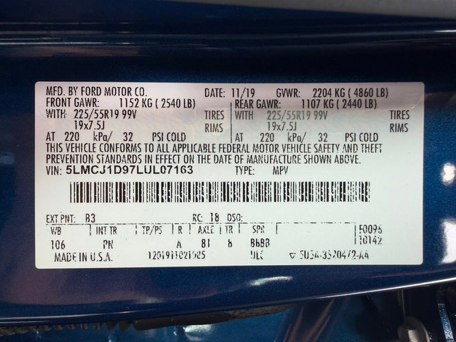 Used 2020 Lincoln Corsair AWD image 22