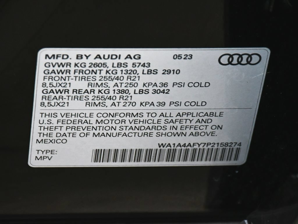Used 2023 Audi SQ5 Premium w/ Convenience Package AWD/4WD image 21