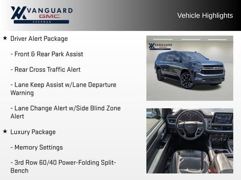 Used 2021 Chevrolet Suburban RST w/ Luxury Package RWD image 5