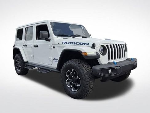 Used 2021 Jeep Wrangler Unlimited Rubicon 4xe AWD/4WD image 1