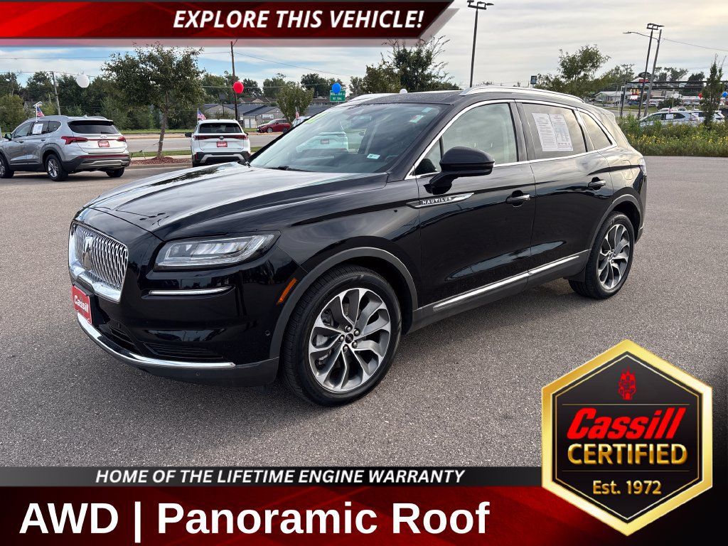 Used 2022 Lincoln Nautilus Reserve w/ Equipment Group 201A AWD/4WD 360° Tour