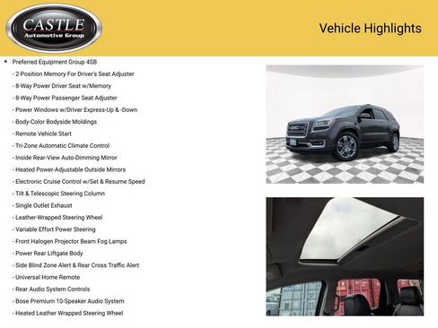 Used 2017 GMC Acadia Limited SLT AWD/4WD image 4