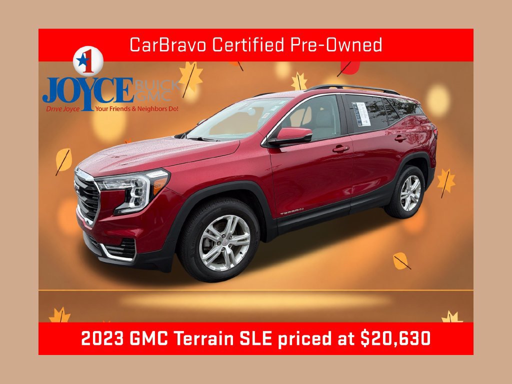 Certified 2023 GMC Terrain SLE w/ Driver Convenience Package FWD 360° Tour