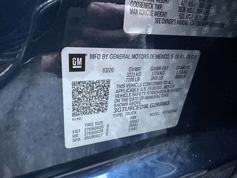 Used 2020 GMC Sierra 1500 Elevation w/ Elevation Value Package image 41