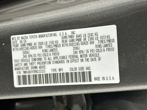 Certified 2024 MAZDA CX-50 AWD 2.5 Turbo w/ Cargo Package image 33