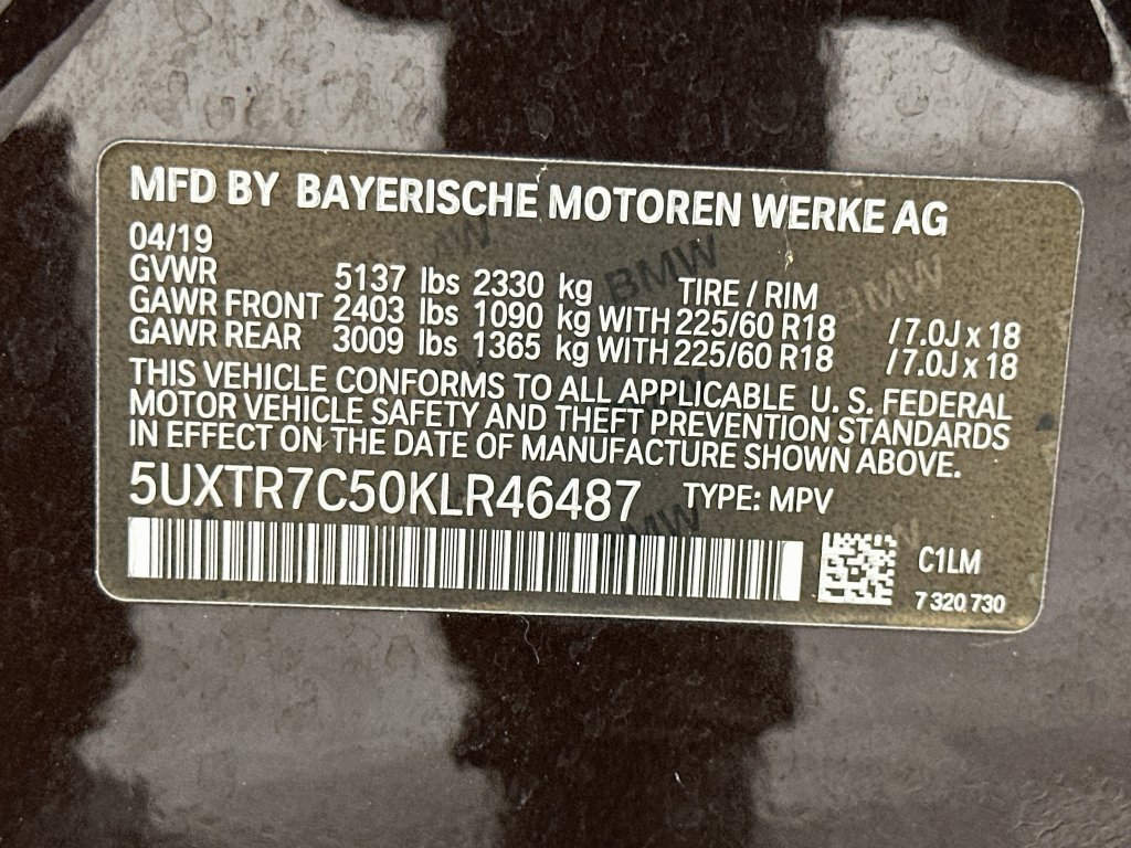 Used 2019 BMW X3 sDrive30i w/ Driving Assistance Package RWD image 32