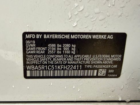 Used 2019 BMW 330i Sedan w/ Premium Package RWD image 12