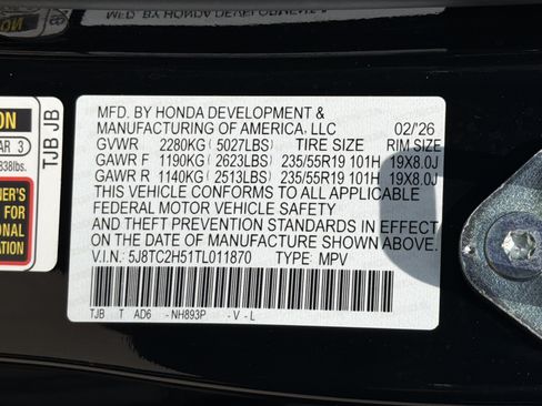 Certified 2026 Acura RDX SH-AWD w/ Technology Package image 35
