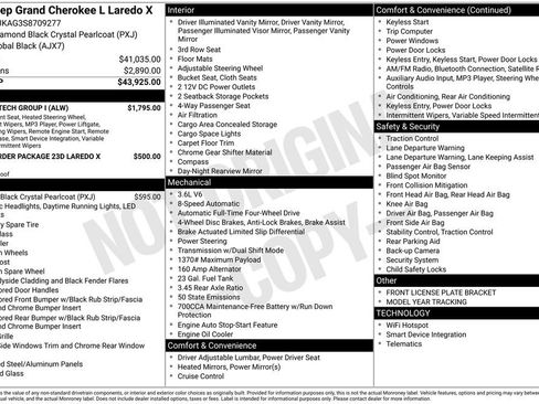 New 2025 Jeep Grand Cherokee L Laredo w/ Luxury Tech Group I image 39