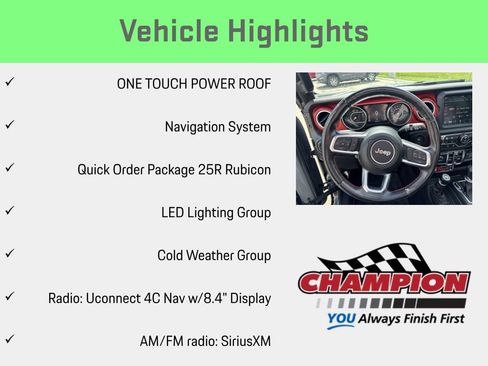 Used 2023 Jeep Wrangler Unlimited Rubicon w/ LED Lighting Group AWD/4WD image 12
