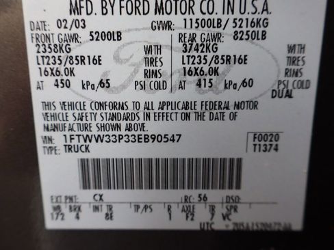 Used 2003 Ford F350 Lariat image 44