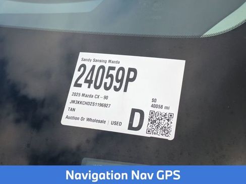 Used 2025 MAZDA CX-90 3.3 Turbo w/ Premium Sport Pkg AWD/4WD image 6