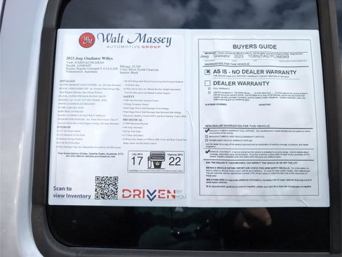 Used 2023 Jeep Gladiator Willys image 10