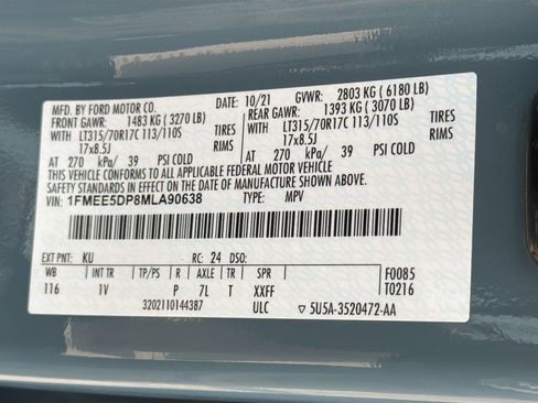 Used 2021 Ford Bronco Badlands image 40