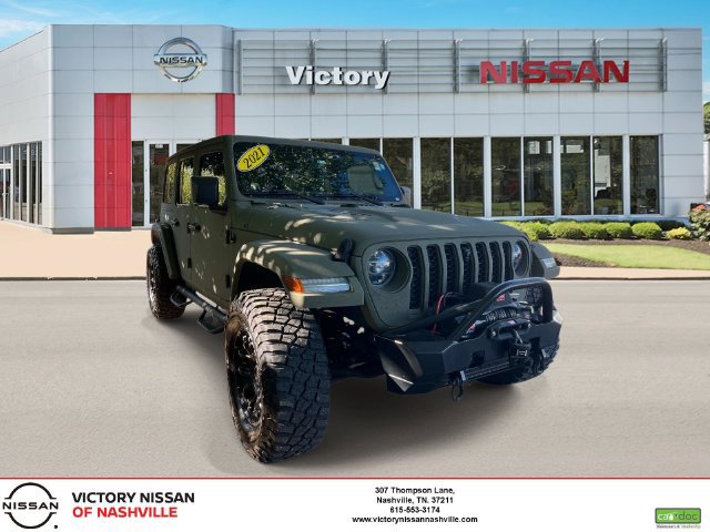 Used 2021 Jeep Wrangler Unlimited Rubicon AWD/4WD image 1