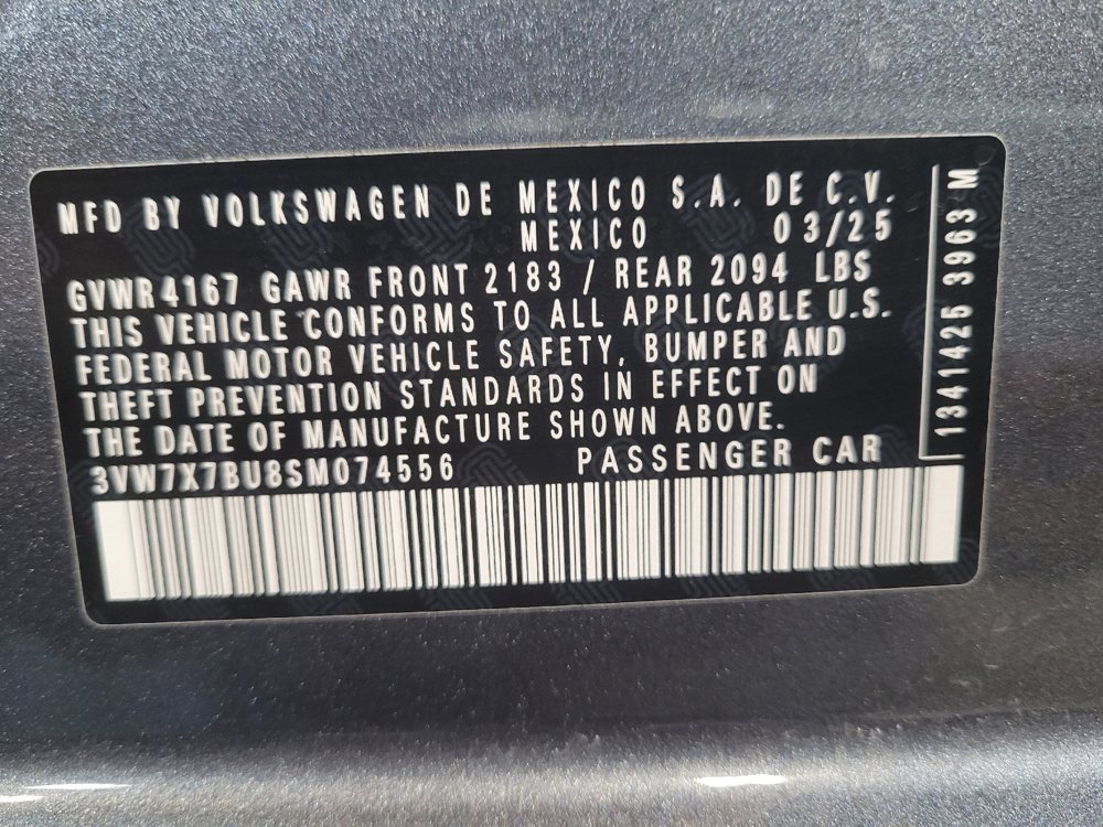 Used 2025 Volkswagen Jetta SE FWD image 33